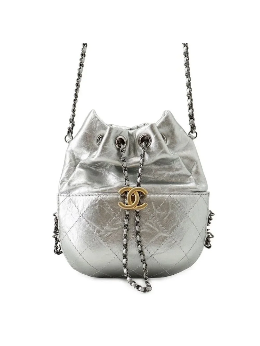 Chanel Chain Shoulder Bag Gabrielle de Leather